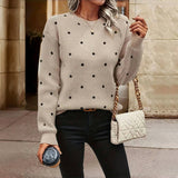 ROUSSEL PARIS | PULL EN MAILLE À POIS POUR FEMME