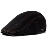 ROUSSEL PARIS | Casquette en denim surpiqué