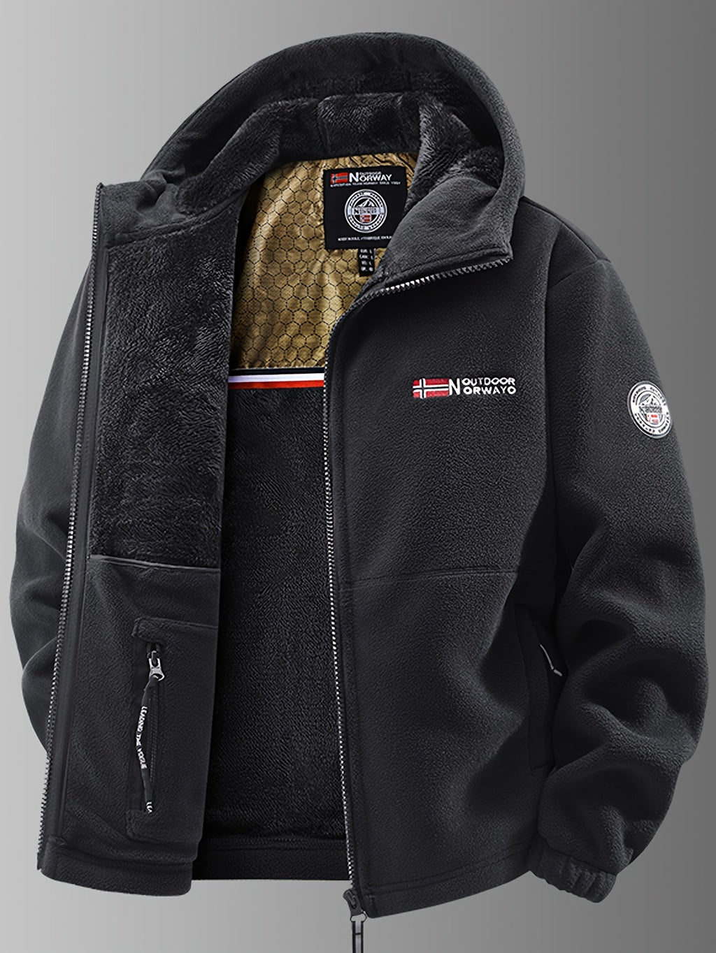 LAURENT MONACO | VESTE THERMIQUE EN POLAIRE POUR HOMME