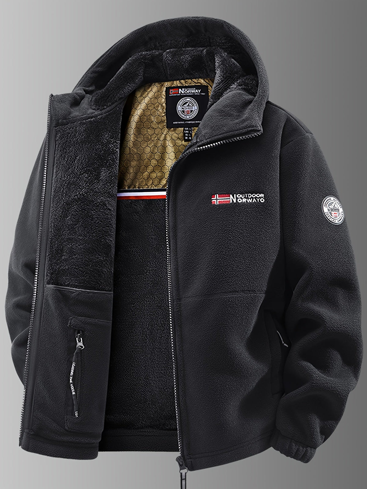 ROUSSEL PARIS | VESTE THERMIQUE EN POLAIRE POUR HOMME