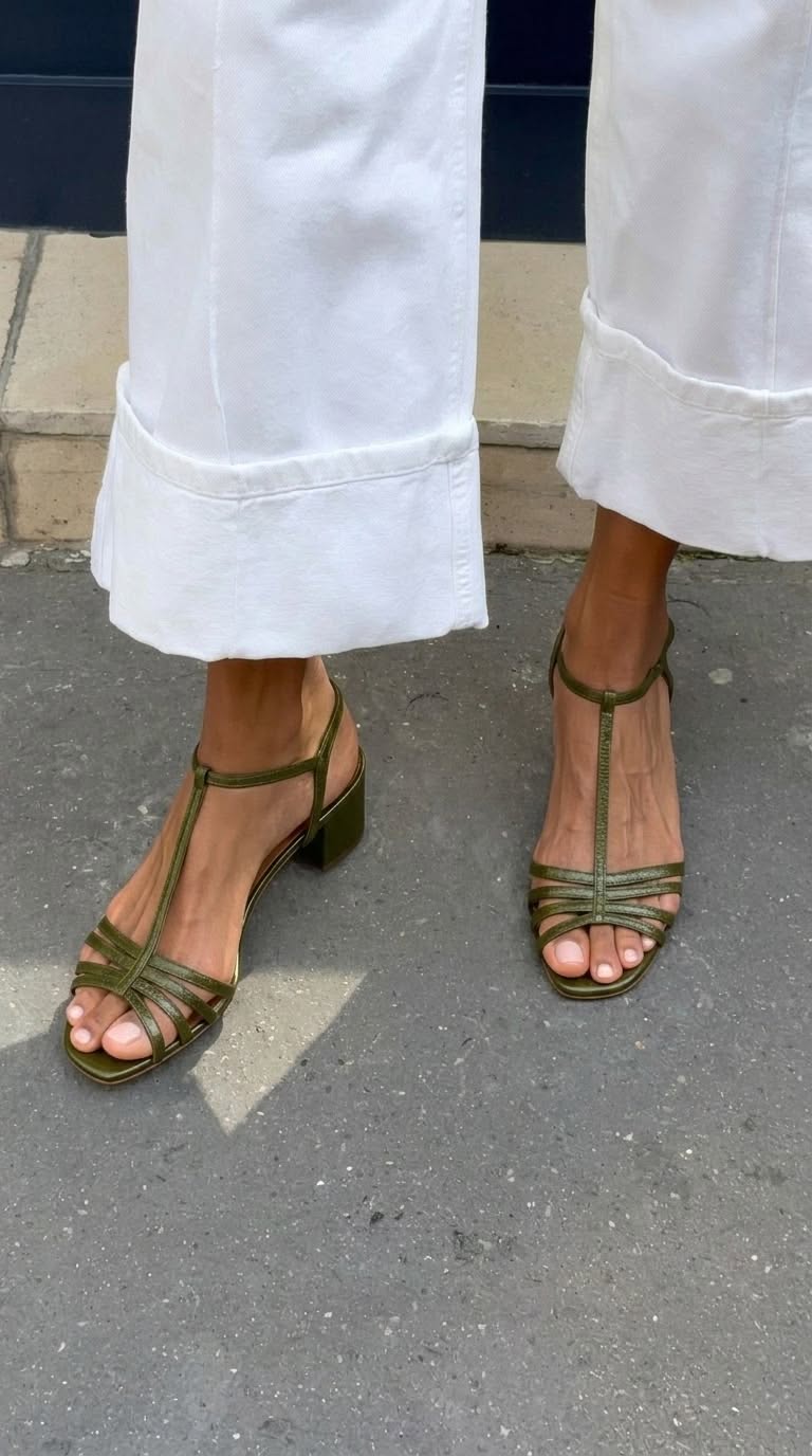 ROUSSEL PARIS | Sandales Dorées Élégance Quotidienne