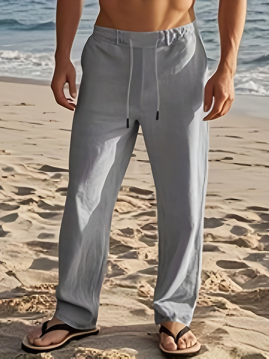 ROUSSEL PARIS | PANTALON EN LIN POUR HOMMES