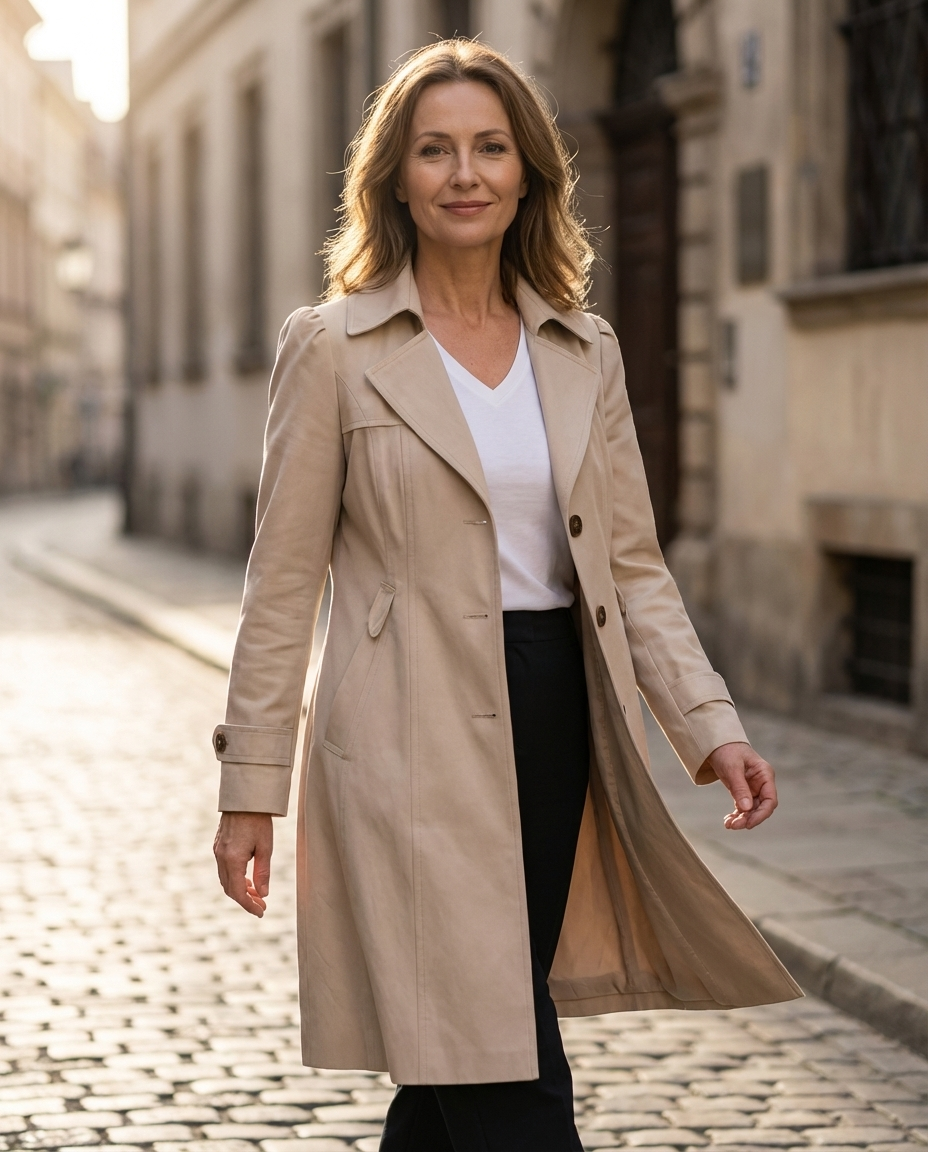 ROUSSEL PARIS | MANTEAU CLASSIQUE POUR FEMME