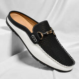 ROUSSEL PARIS | Mocassin Sabot en Cuir Homme - Respirant