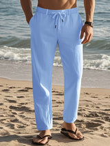 ROUSSEL PARIS | PANTALON EN LIN POUR HOMMES