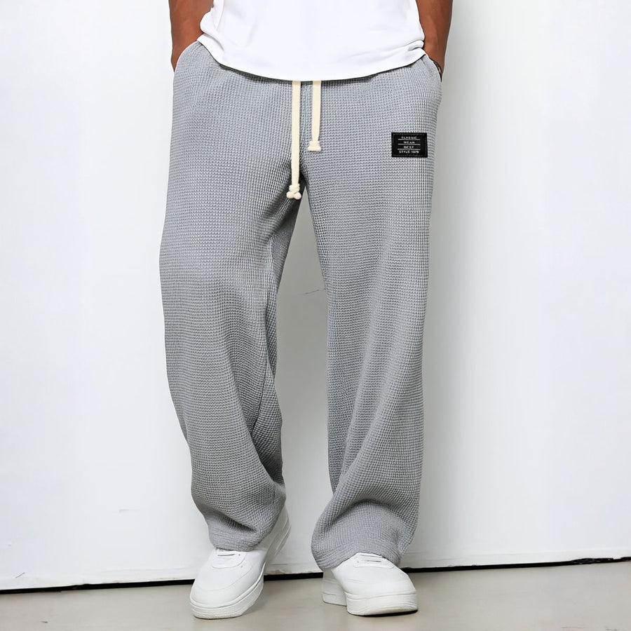 ROUSSEL PARIS | Pantalon Homme Confortable Coupe Ample et Ceinture Ajustable