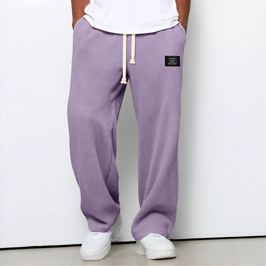ROUSSEL PARIS | Pantalon Homme Confortable Coupe Ample et Ceinture Ajustable