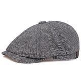ROUSSEL PARIS | Casquette en laine à chevrons