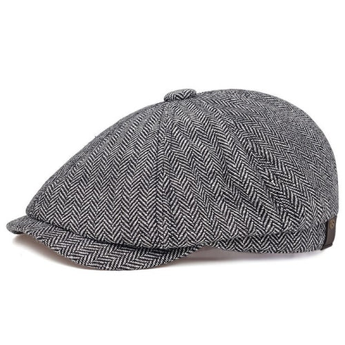 ROUSSEL PARIS | Casquette en laine à chevrons