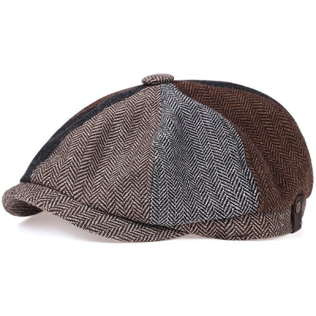 ROUSSEL PARIS | Casquette en laine à chevrons