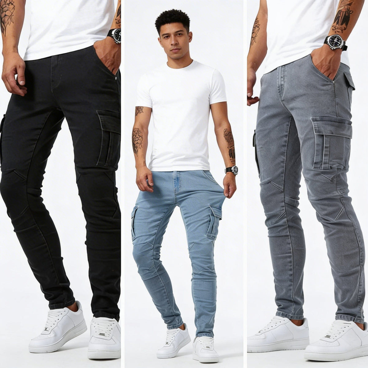 ROUSSEL PARIS | Jean Cargo Moderne