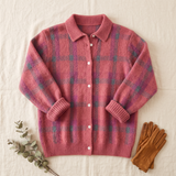 ROUSSEL PARIS | Cardigan tricoté à carreaux