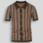 LAURENT MONACO | POLO MAILLE CHEVRON POUR HOMME