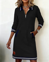 MOREAU LYON | ROBE COL ZIPPÉE POUR FEMME