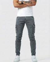 ROUSSEL PARIS | Pantalon Cargo Marine Élastique