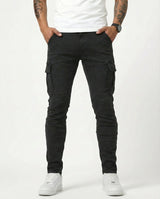 ROUSSEL PARIS | Pantalon Cargo Marine Élastique