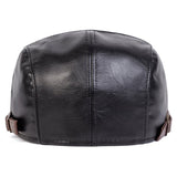 ROUSSEL PARIS | Casquette plate en cuir