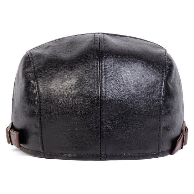 ROUSSEL PARIS | Casquette plate en cuir