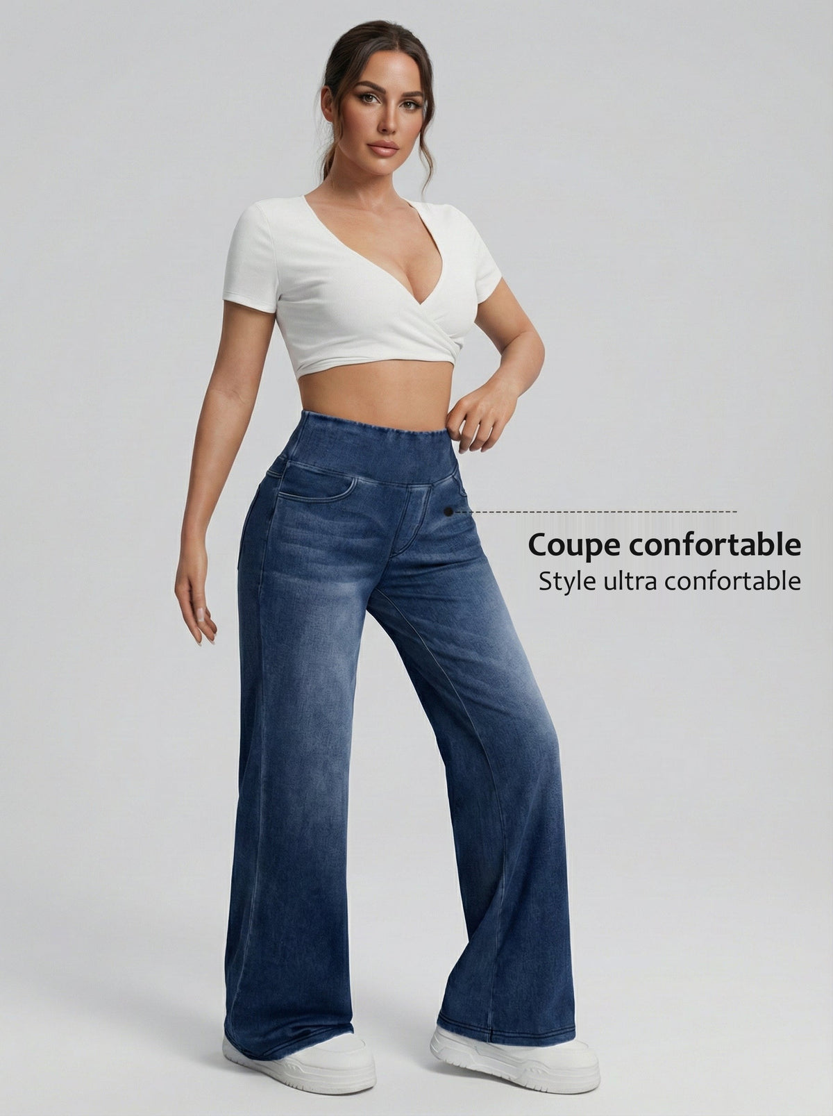 ROUSSEL PARIS | Pantalon ample avec maintien du ventre