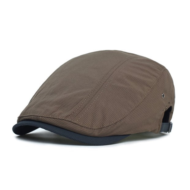 ROUSSEL PARIS | Casquette en coton à fines rayures