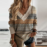 ROUSSEL PARIS | PULL TRICOT PATCHWORK POUR FEMMES