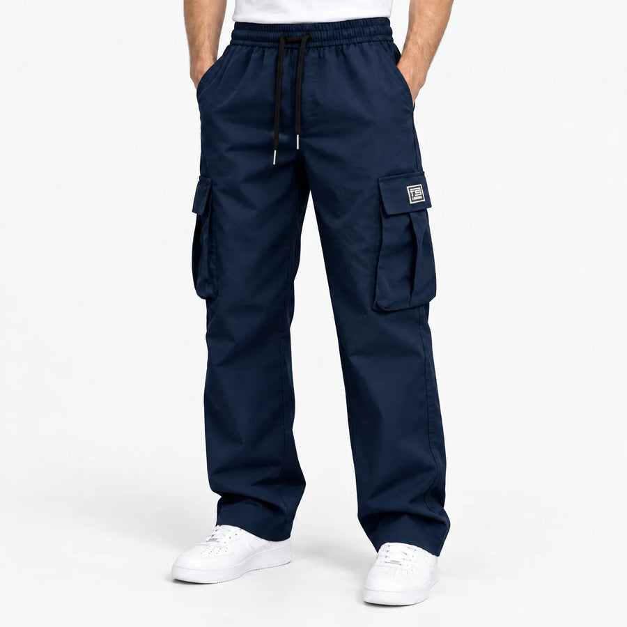 ROUSSEL PARIS | Pantalon cargo homme | Coupe décontractée avec de nombreuses poches