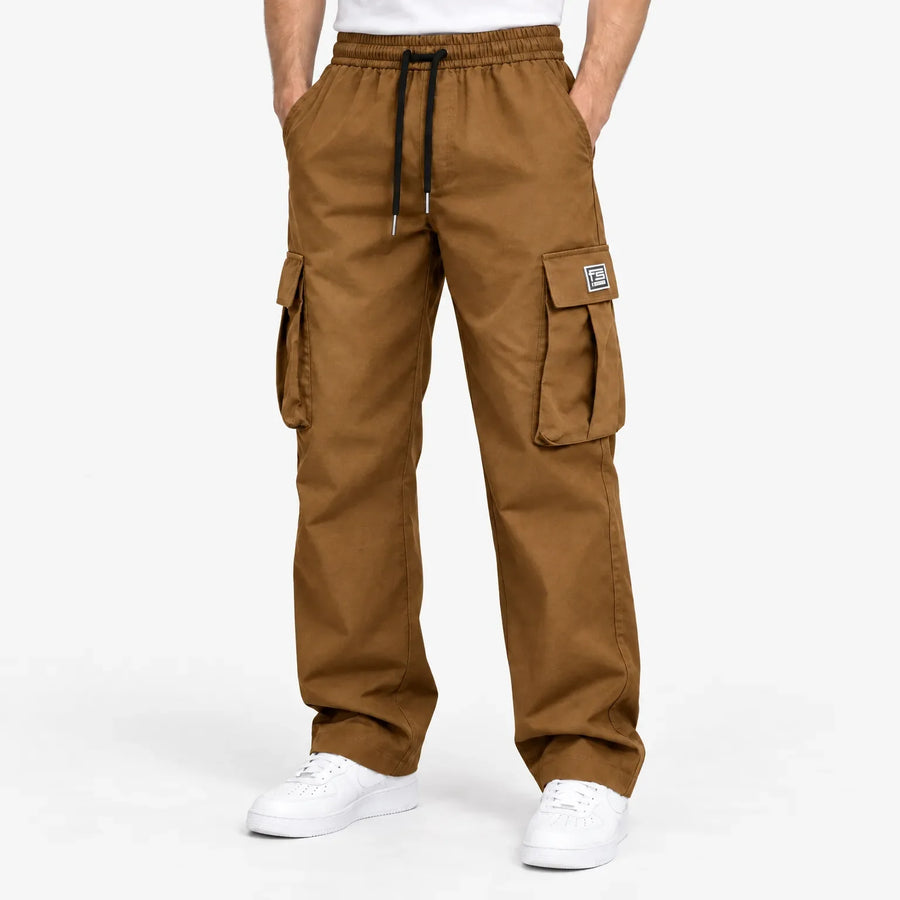 ROUSSEL PARIS | Pantalon cargo homme | Coupe décontractée avec de nombreuses poches