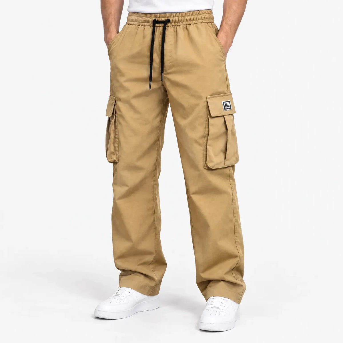 ROUSSEL PARIS | Pantalon cargo homme | Coupe décontractée avec de nombreuses poches