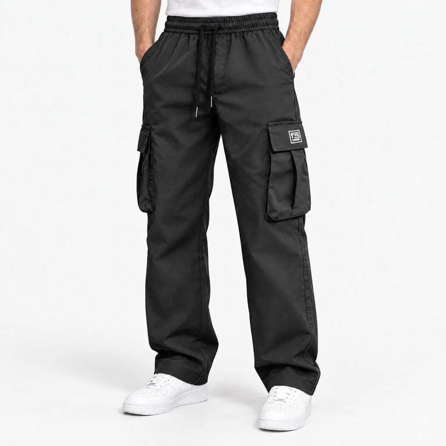 ROUSSEL PARIS | Pantalon cargo homme | Coupe décontractée avec de nombreuses poches