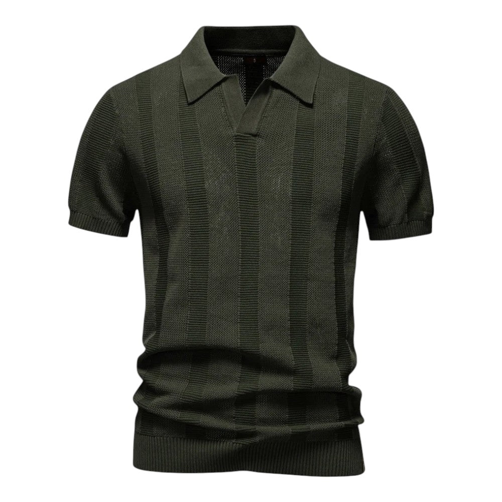 ROUSSEL PARIS | POLO EN MAILLE ÉLEVÉE