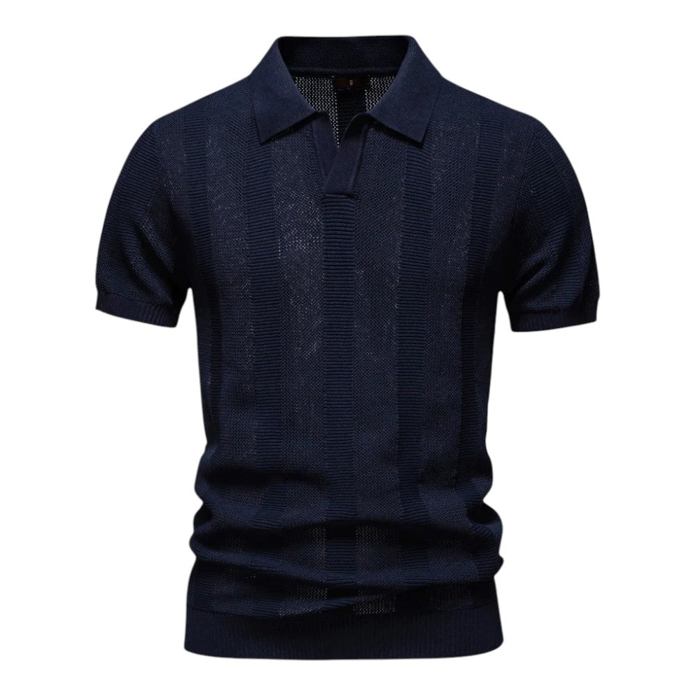 ROUSSEL PARIS | POLO EN MAILLE ÉLEVÉE