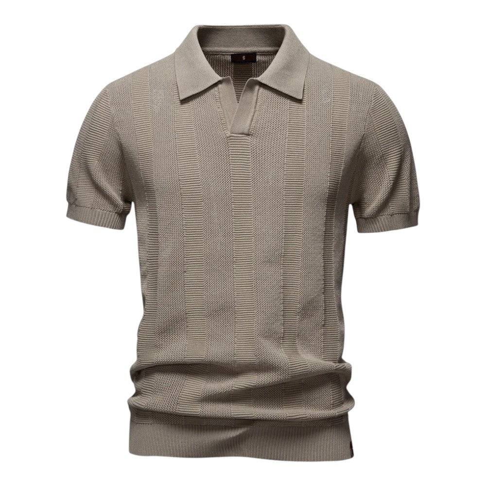 ROUSSEL PARIS | POLO EN MAILLE ÉLEVÉE