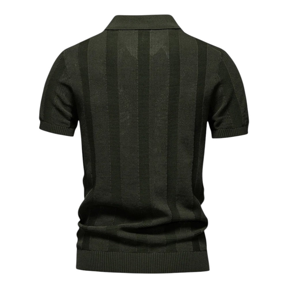 ROUSSEL PARIS | POLO EN MAILLE ÉLEVÉE