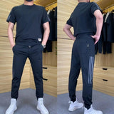 ROUSSEL PARIS | COMPLET HOMME EN MATÉRIAU DE LUXE AVEC ÉLASTIQUE