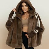 ROUSSEL PARIS | Manteau Peluche à Capuche Ultra-Doux