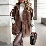 ROUSSEL PARIS | Manteau Peluche à Capuche Ultra-Doux