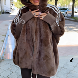 ROUSSEL PARIS | Manteau Peluche à Capuche Ultra-Doux