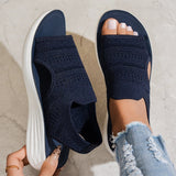 ROUSSEL PARIS | Sandales en Tricot Respirant à Plateforme