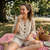 ROUSSEL PARIS | ✨Ensemble décontracté deux pièces en coton pour femme