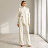 ROUSSEL PARIS | Ensemble en maille col roulé et pantalon large