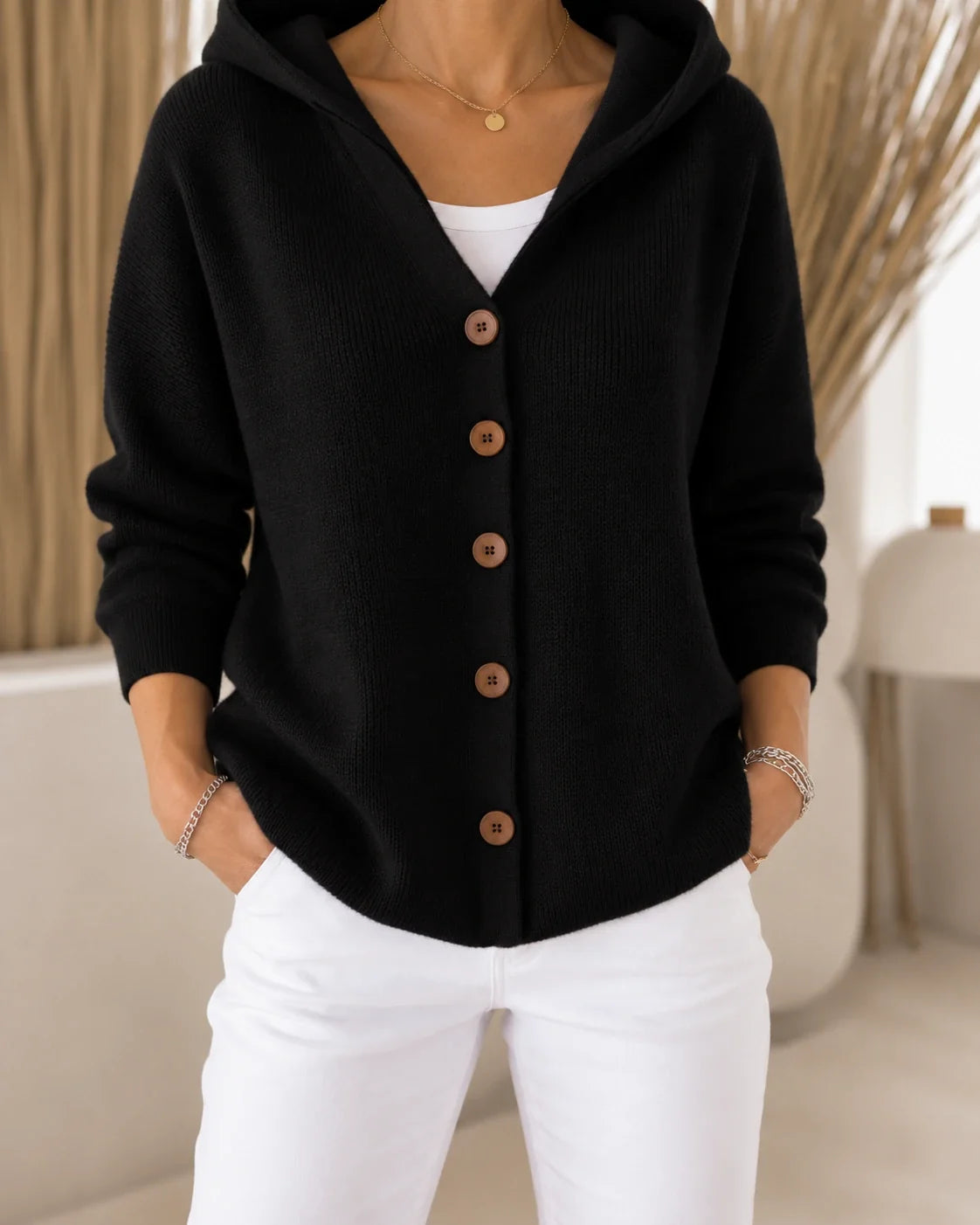 ROUSSEL PARIS | Cardigan léger à capuche