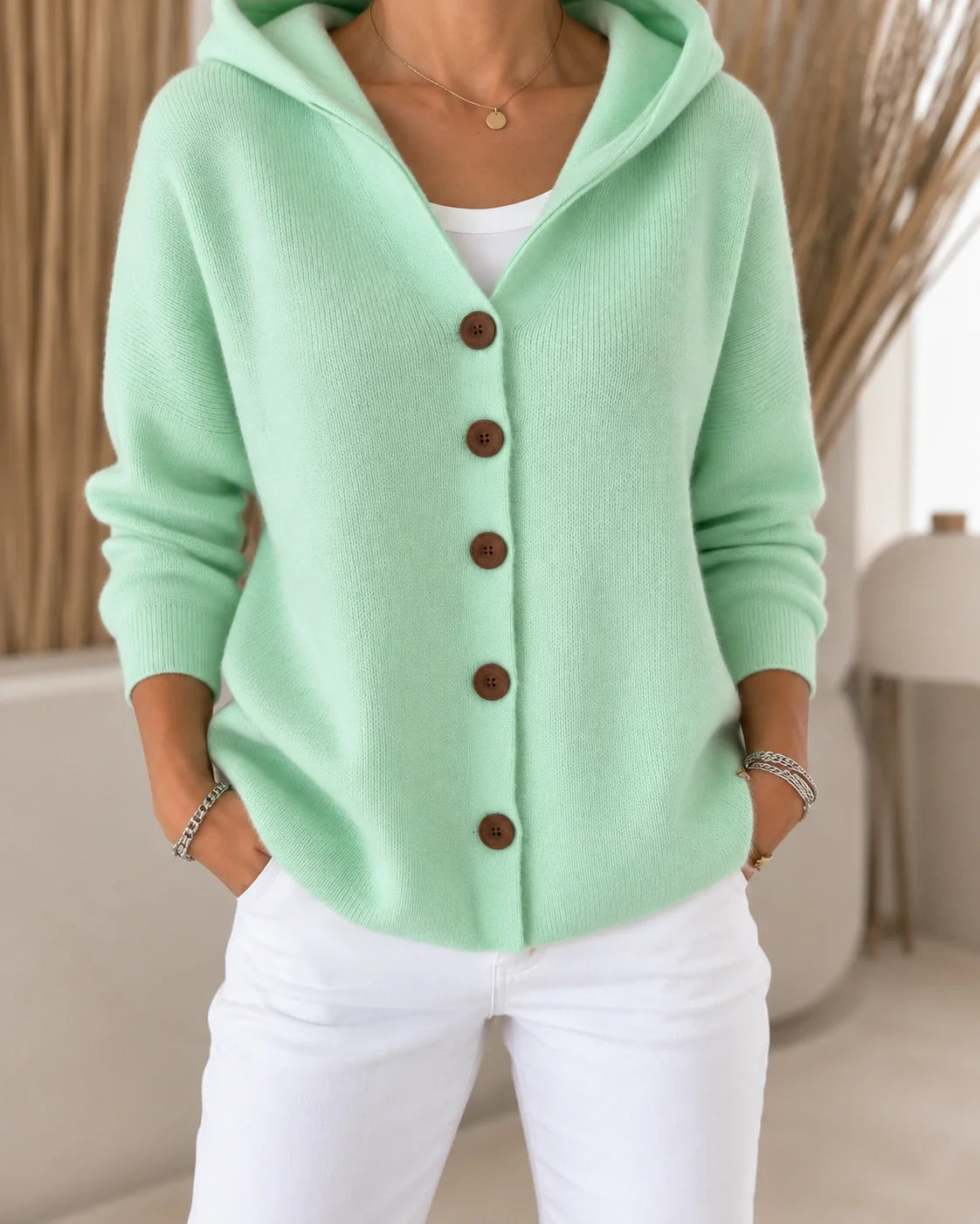 ROUSSEL PARIS | Cardigan léger à capuche
