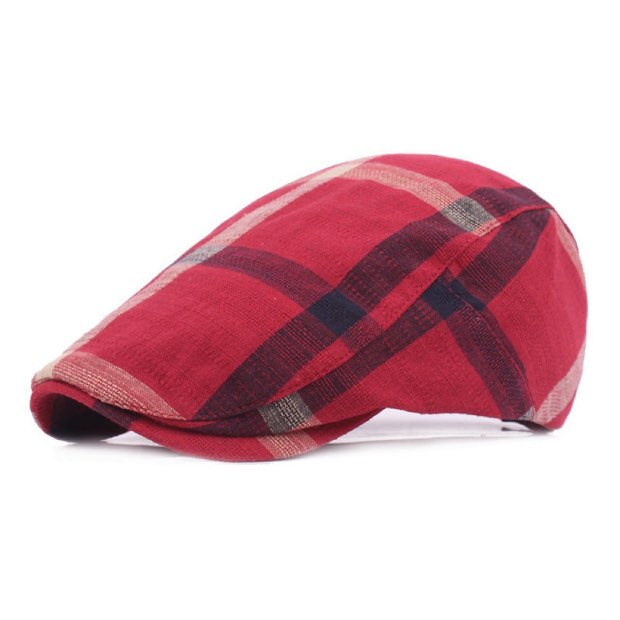 ROUSSEL PARIS | Casquette vintage à carreaux