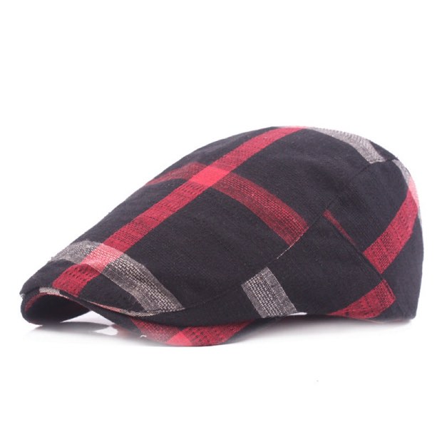 ROUSSEL PARIS | Casquette vintage à carreaux