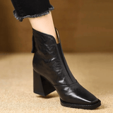 ROUSSEL PARIS | Bottines en cuir à talon moyen