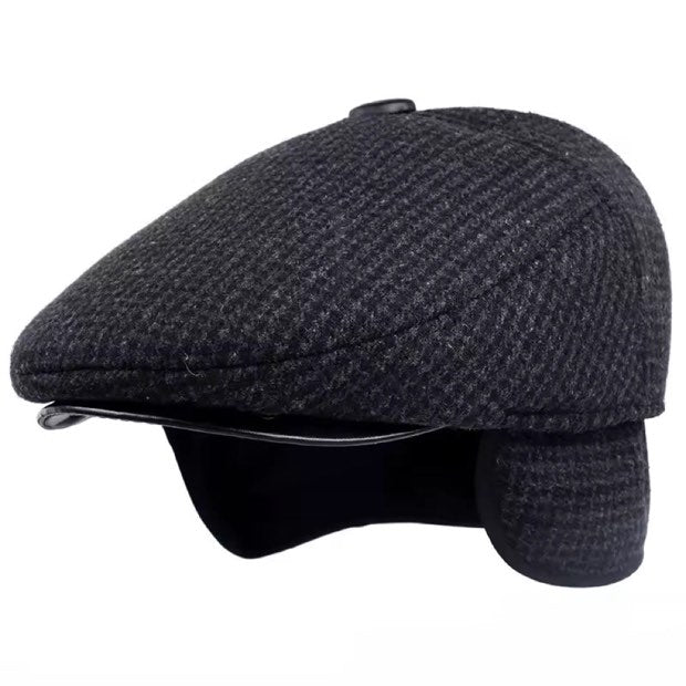 ROUSSEL PARIS | Casquette en laine avec cache-oreilles