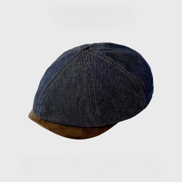 ROUSSEL PARIS | Casquette d’ouvrier en denim
